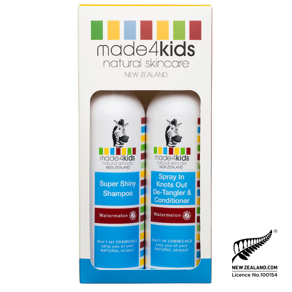 Kids Mini Gift Pack – Shampoo & Conditioner  (Watermelon) 250ml bottles