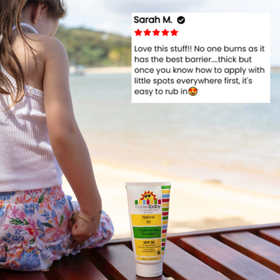Natural Sunscreen SPF 50 (Fragrance Free) 150ml