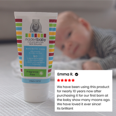 Botty Barrier / Nappy Rash Cream (Fragrance Free) 150ml