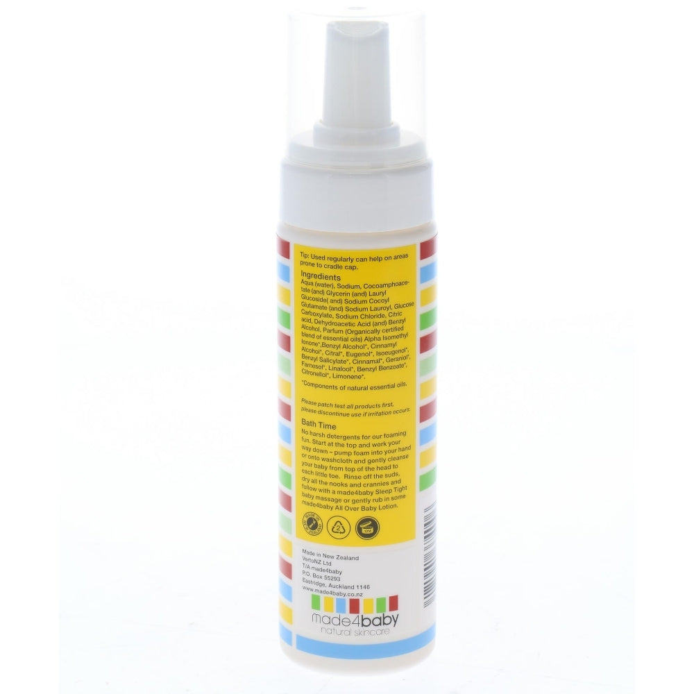 Wash - Foaming Hair & Body Wash (Organic Citrus) 200ml